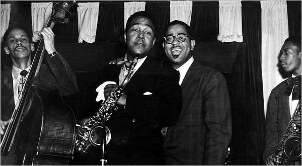 Charlie Parker during his performance