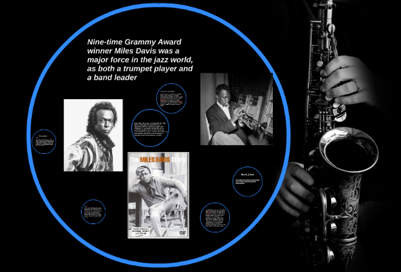 Miles Davis - winner of numerous prestigious awards