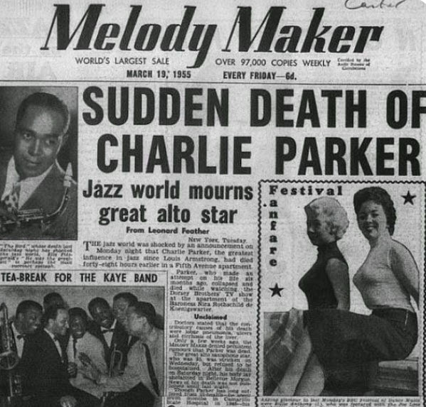 Charlie Parker's death news