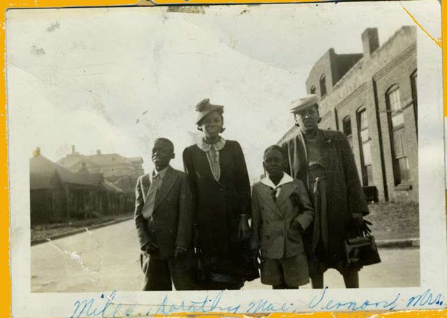 family picture of Miles Dewey Davis