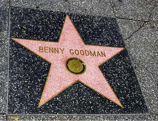 Benny Goodman's Walk of Fame