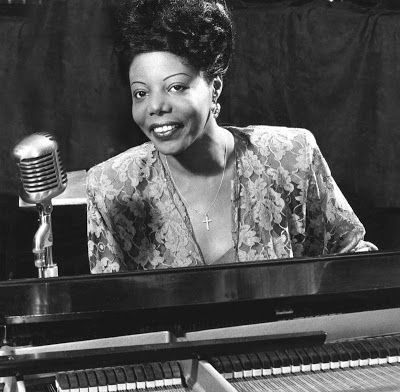 Mary Lou Williams giving a pose