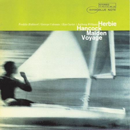 Front cover for the album Maiden Voyage, Herbie Hancock
