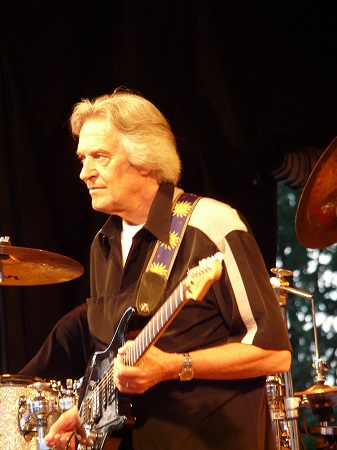 Jazz fusion pioneer John McLaughlin at a festival in Germany
