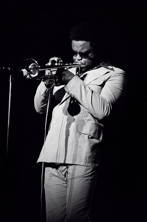 Hubbard performing in Rochester, New York, 1976